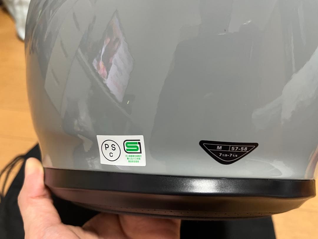 AGV K6 グレー　Mサイズ　アジアンフィット