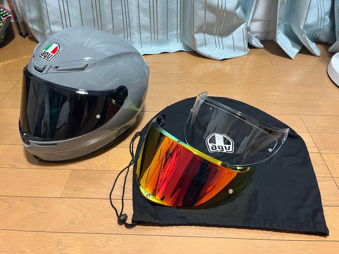 AGV K6 グレー　Mサイズ　アジアンフィット