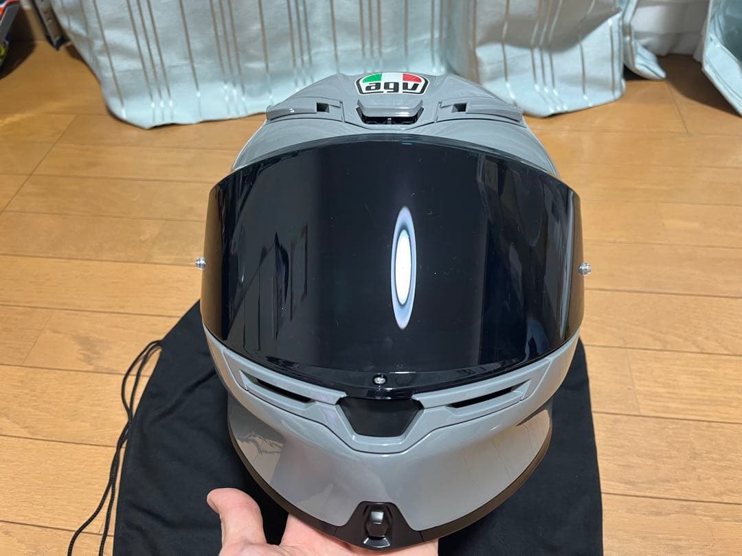 AGV K6 グレー　Mサイズ　アジアンフィット