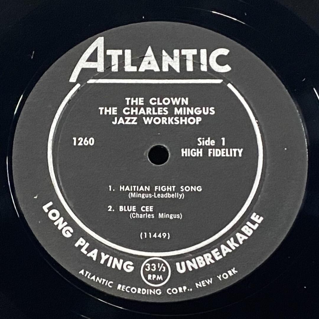 ★上質美品【USオリジナル／MONO／深溝DG／黒ラベル】チャールズ・ミンガス