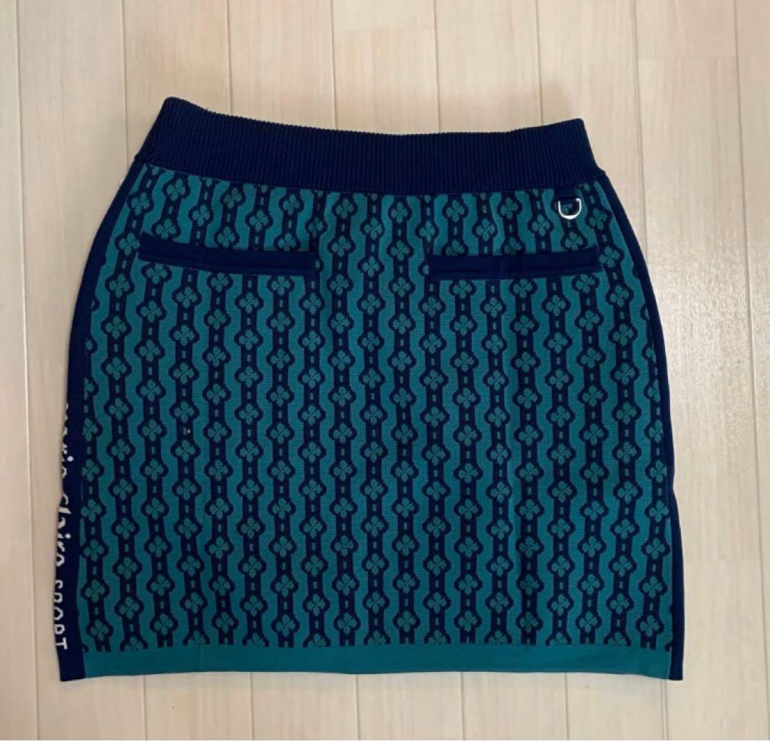 新品■22,880円【マリクレール 】レディース　半袖セーター 、スカート L