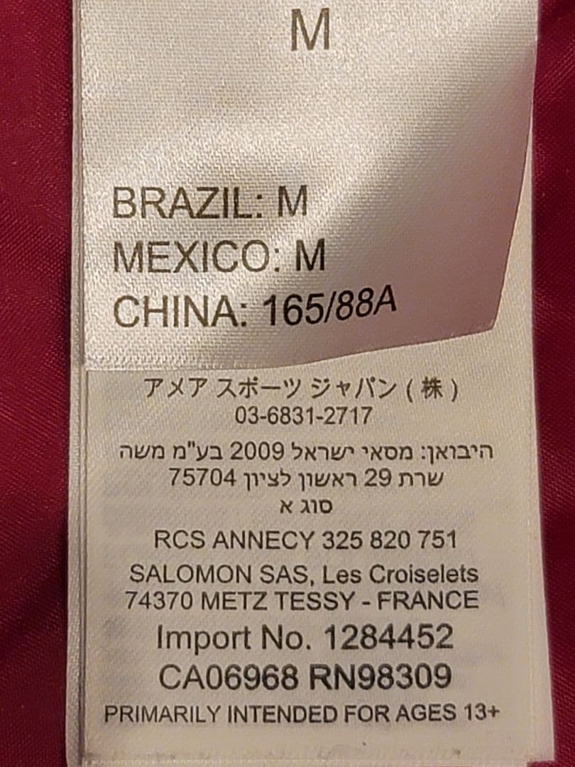 【美品】SALOMON スキーウェア 上下セット レディース M