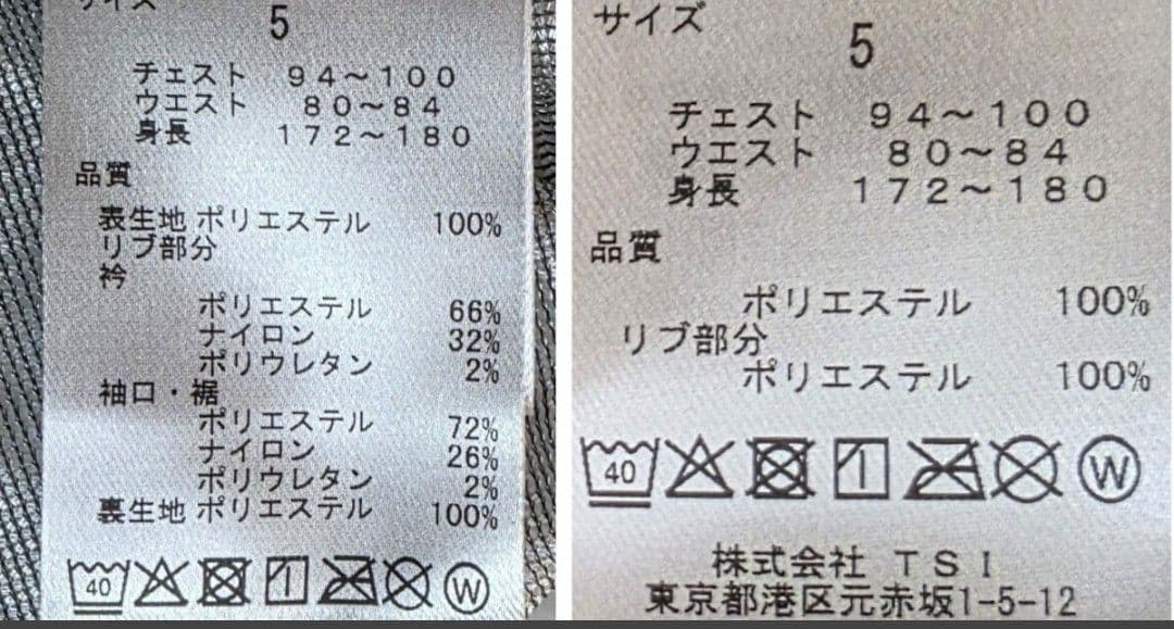 ♦ブルーバード出品 パーリーゲイツ ツインスニードブルゾン 5(L)