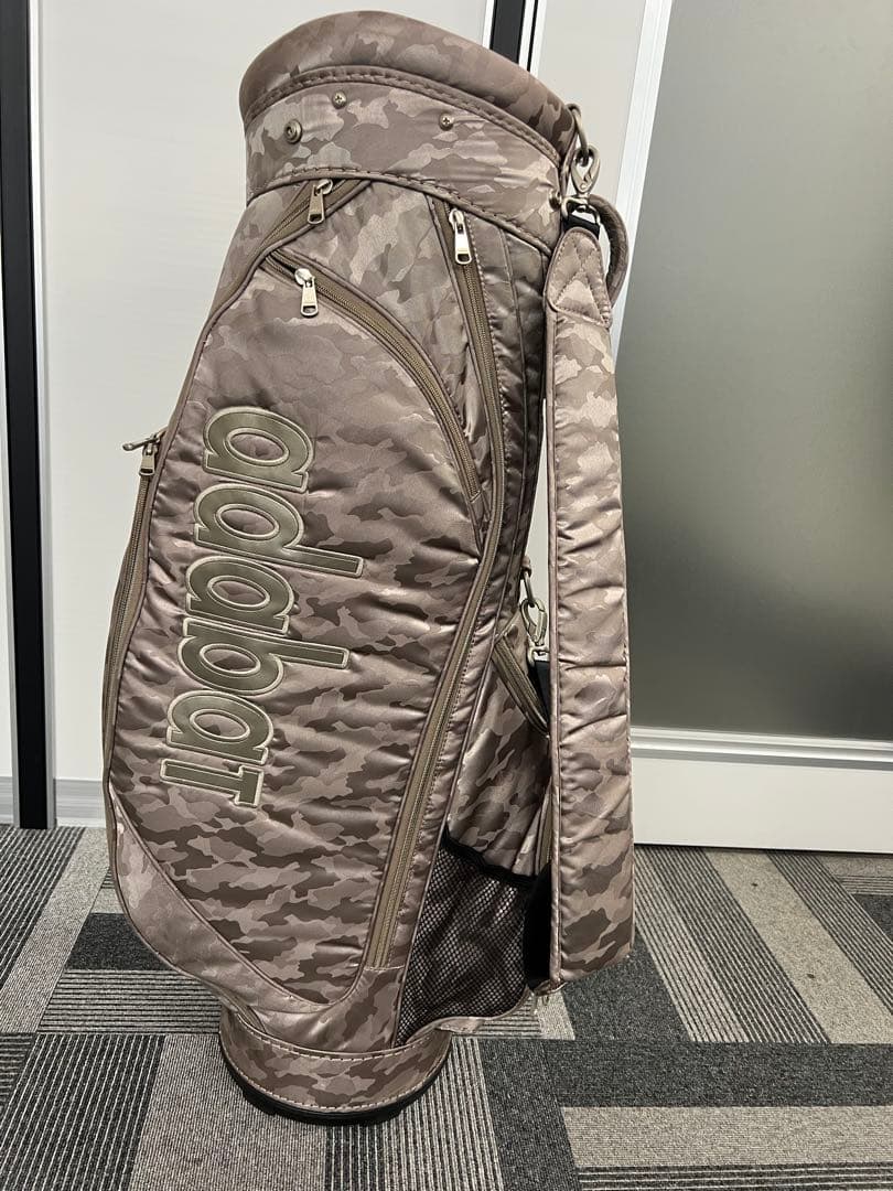 adabat カモフラージュ キャディバッグ