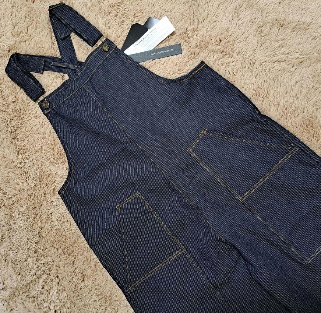 [新品]MICALLE MICALLE ミカーレミカーレ デニムサロペットワイド