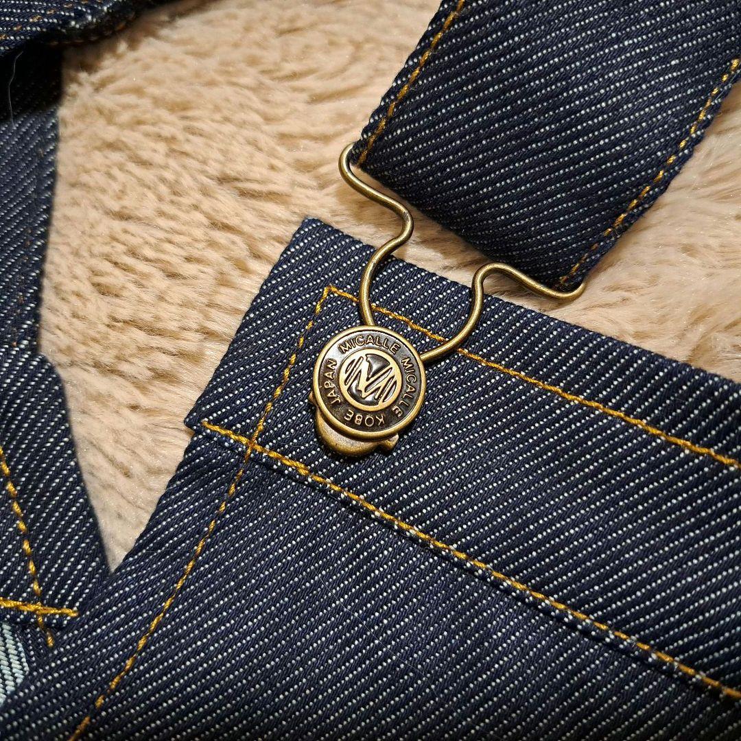 [新品]MICALLE MICALLE ミカーレミカーレ デニムサロペットワイド