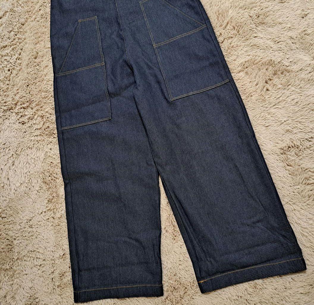 [新品]MICALLE MICALLE ミカーレミカーレ デニムサロペットワイド