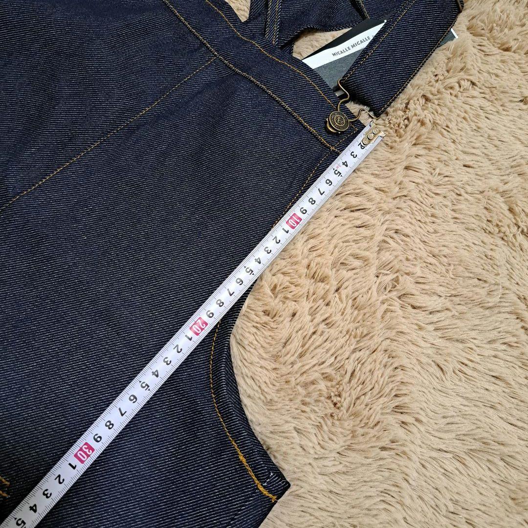 [新品]MICALLE MICALLE ミカーレミカーレ デニムサロペットワイド