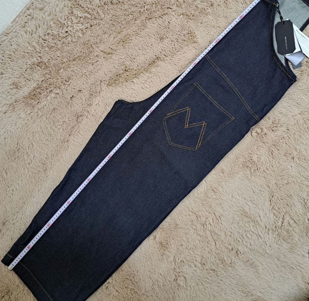 [新品]MICALLE MICALLE ミカーレミカーレ デニムサロペットワイド