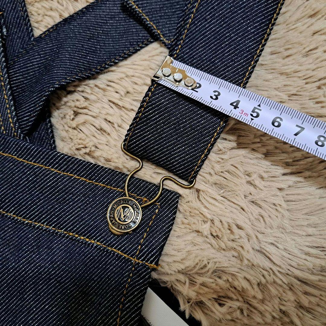 [新品]MICALLE MICALLE ミカーレミカーレ デニムサロペットワイド