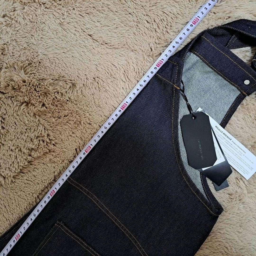 [新品]MICALLE MICALLE ミカーレミカーレ デニムサロペットワイド