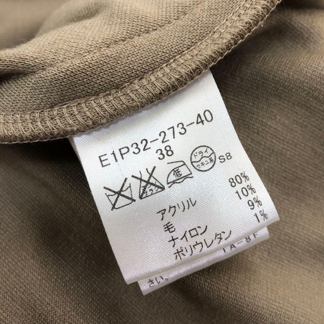 BURBERRY BLUE LABEL ケープ ポンチョ 38 ベージュ