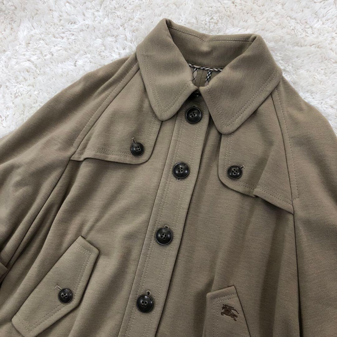 BURBERRY BLUE LABEL ケープ ポンチョ 38 ベージュ