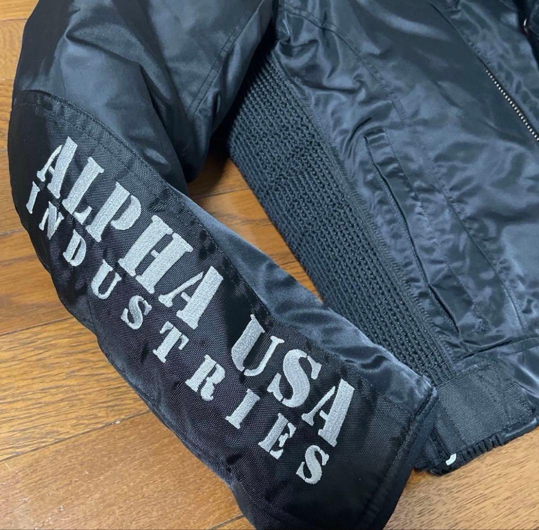 バイク冬用ジャケット アルファインダストリー　【サイズL】