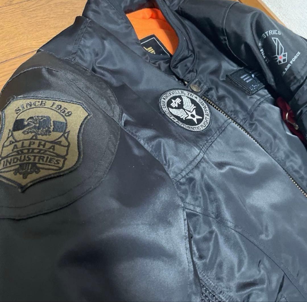 バイク冬用ジャケット アルファインダストリー　【サイズL】