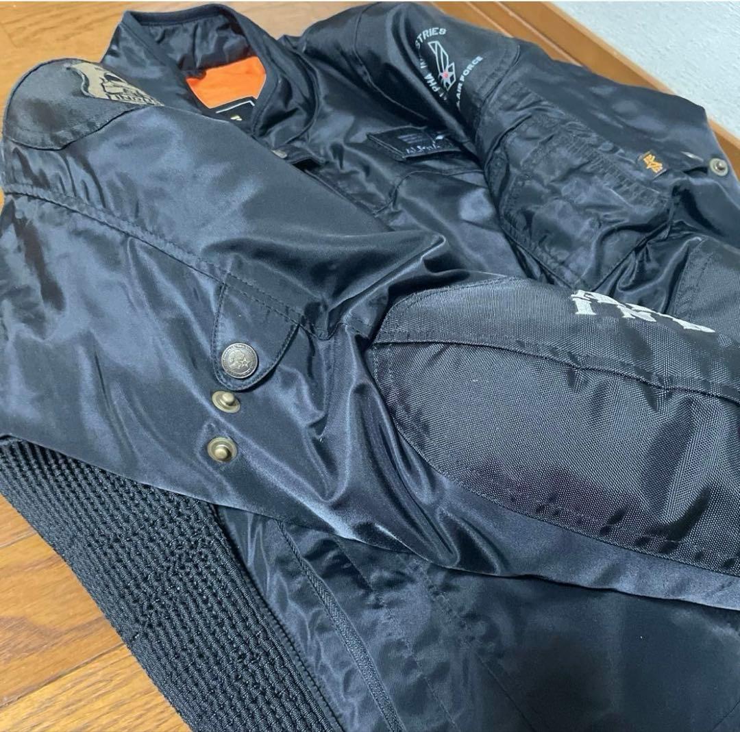 バイク冬用ジャケット アルファインダストリー　【サイズL】