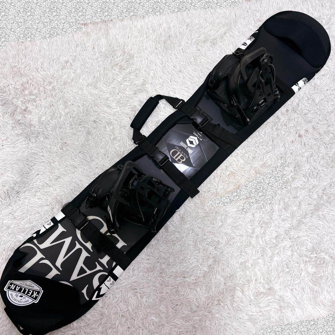 【美品】FTWO スノーボード BLACKDECK 瀧澤憲一 150cm