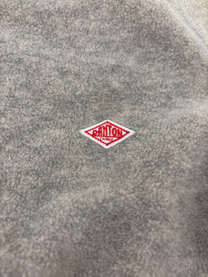 ダントン フリース　ノーカラージャケット　34