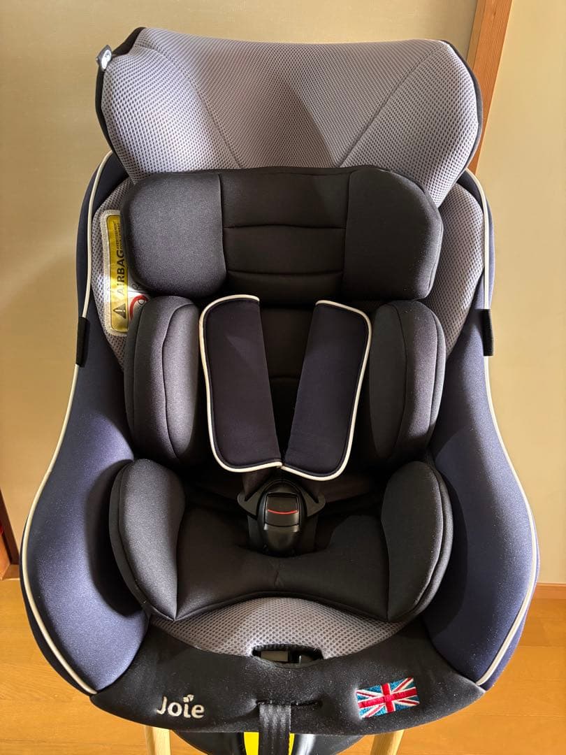 新生児から利用可能 Joie 車用チャイルドシート ネイビー