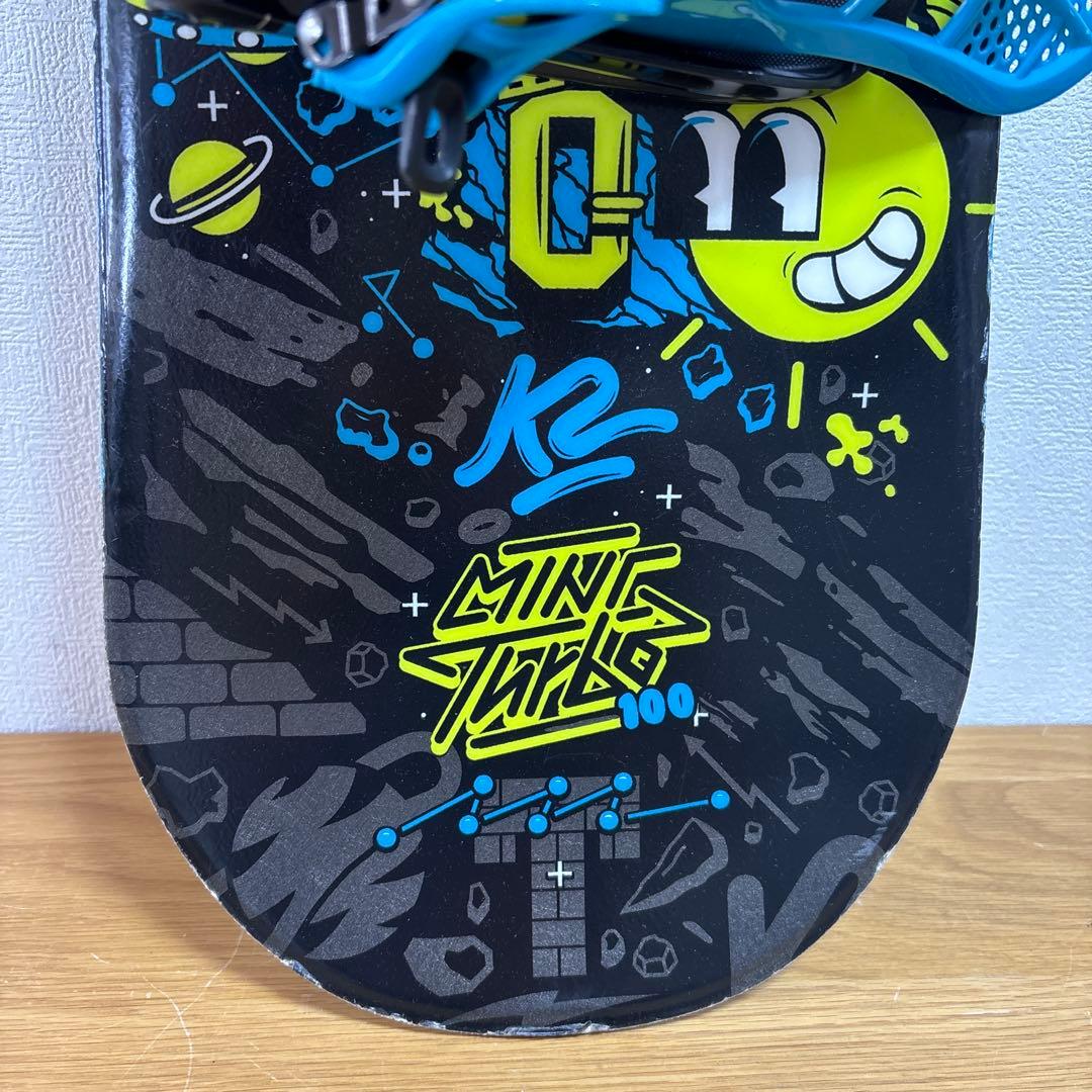 男の子　ジュニア スノーボードセット　BOAブーツ付 100cm 19.5cm