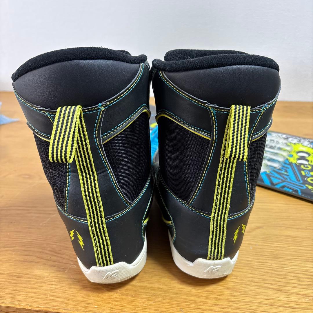 男の子　ジュニア スノーボードセット　BOAブーツ付 100cm 19.5cm