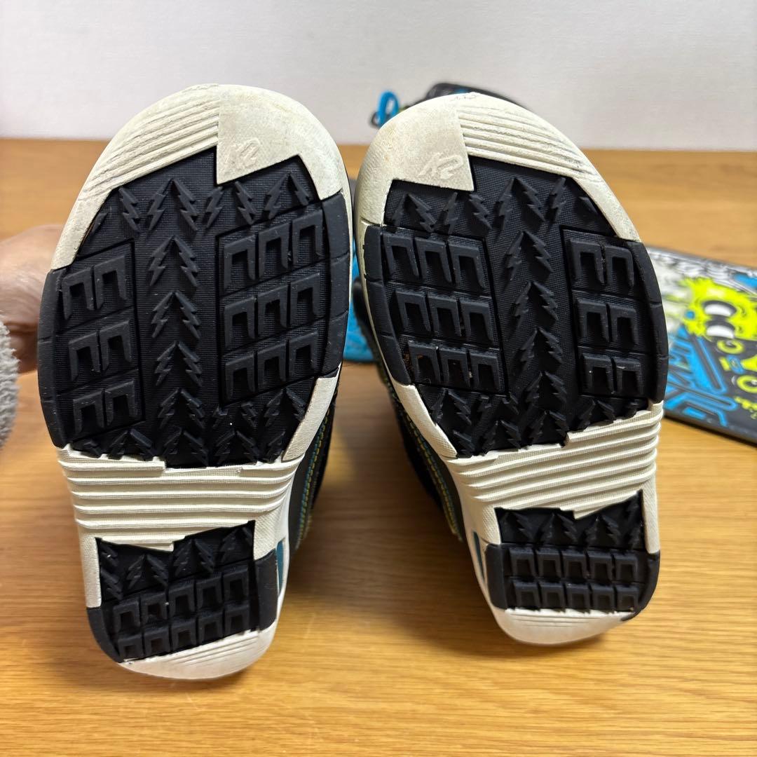 男の子　ジュニア スノーボードセット　BOAブーツ付 100cm 19.5cm