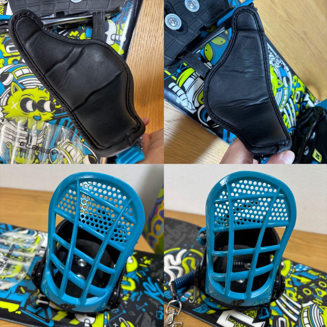 男の子　ジュニア スノーボードセット　BOAブーツ付 100cm 19.5cm