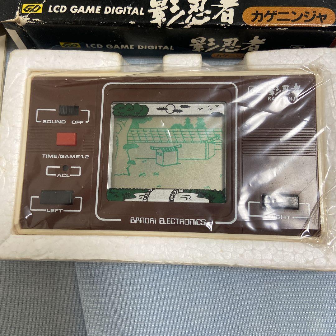 新品未使用　バンダイ ゲームウォッチ　 影忍者 LCD GAME カゲニンジャ
