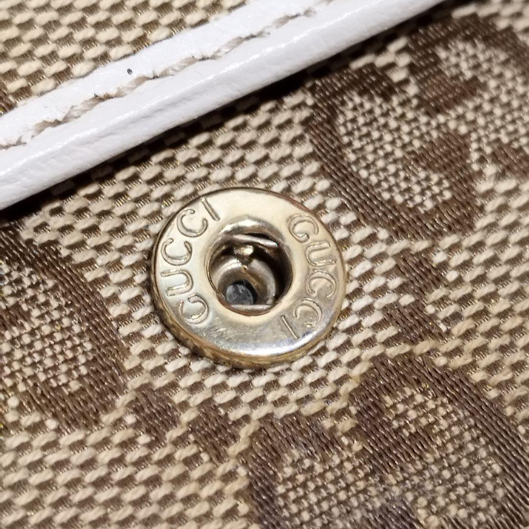 極美品♡GUCCI グッチ 6連 GGキャンバス ハート金具 キーケース