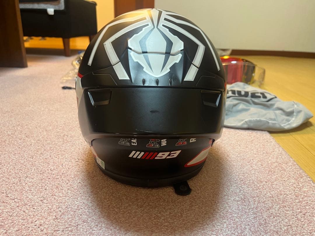 SHOEI Z-7マルケスモデルLサイズおまけ多数ビーコムSB5X、シールド他