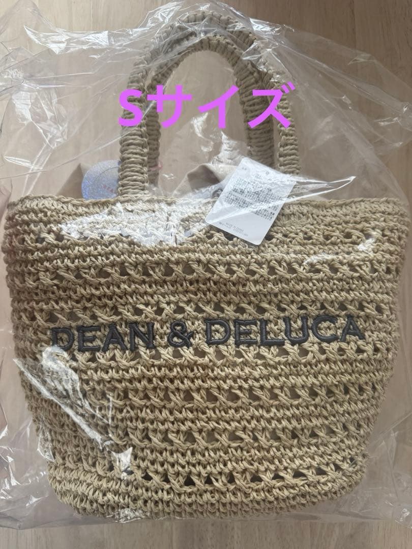 DEAN＆DELUCA×BEAMS COUTURE クロッシェバスケットバッグS