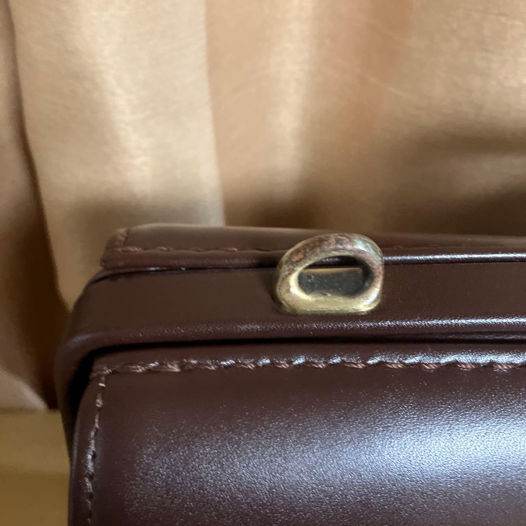 コーヒーステッカー屋さん専用‼️ダークブラウン レザー ビジネスブリーフケース