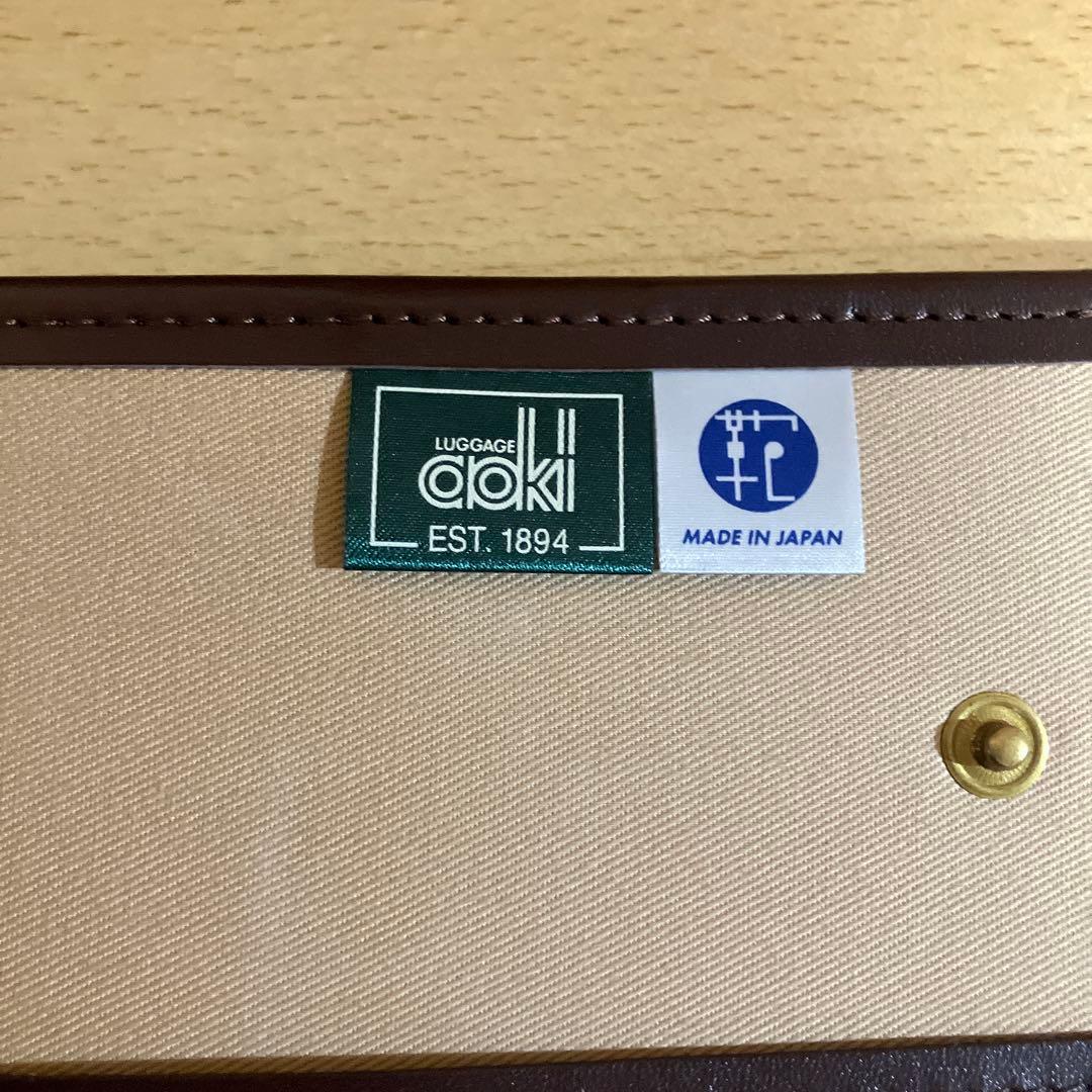 コーヒーステッカー屋さん専用‼️ダークブラウン レザー ビジネスブリーフケース