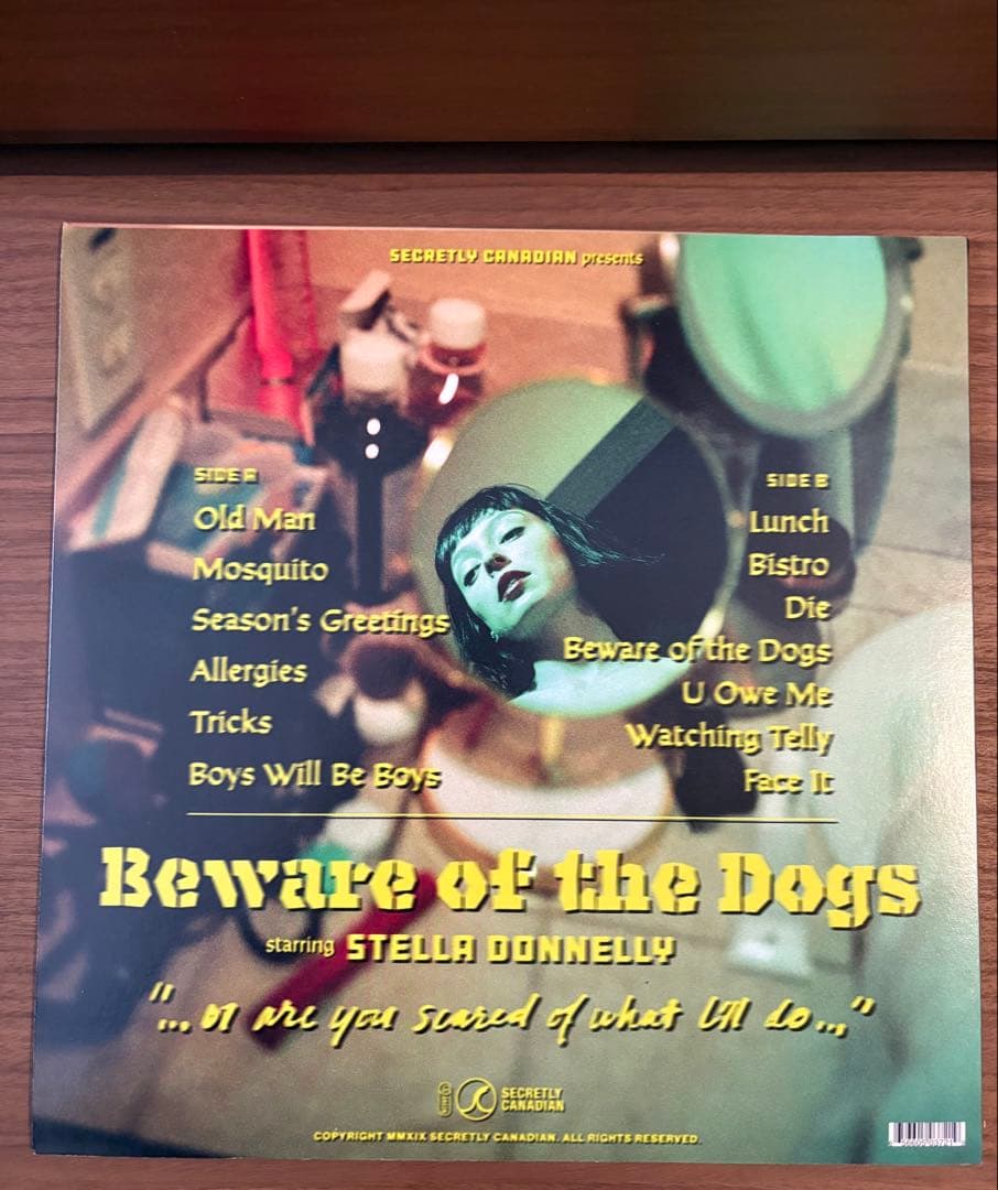 ステラ・ドネリー／Beware of the dogs限定グリーンカラー盤LP
