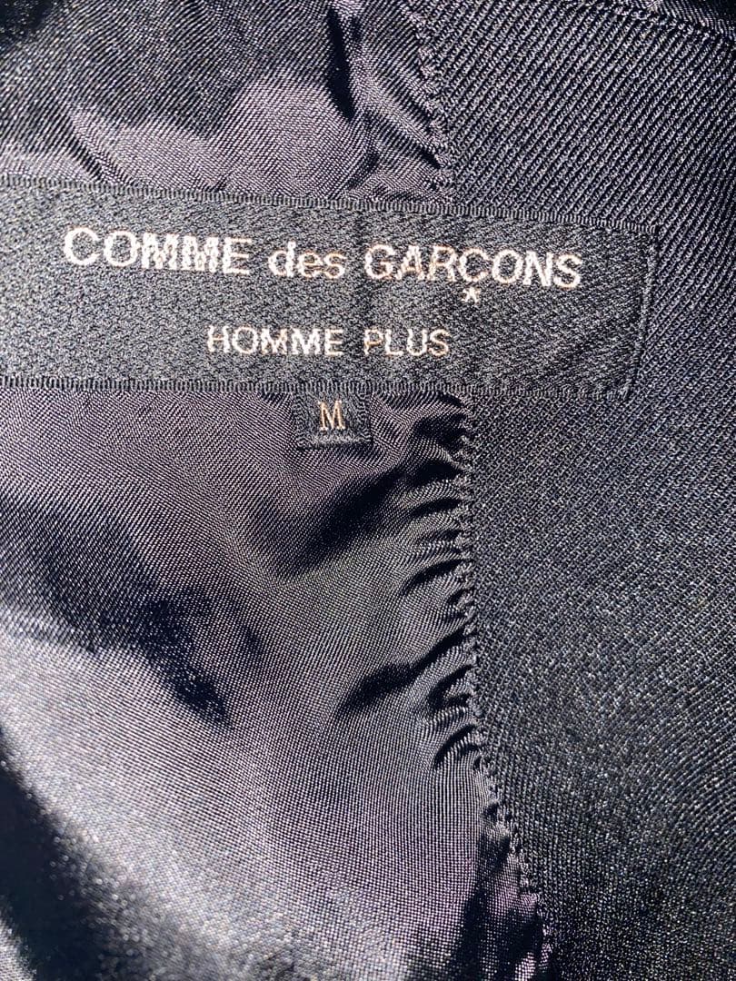 2024春夏コムデギャルソンオムプリュス大人気黒エステルベスト風ジャケット美品