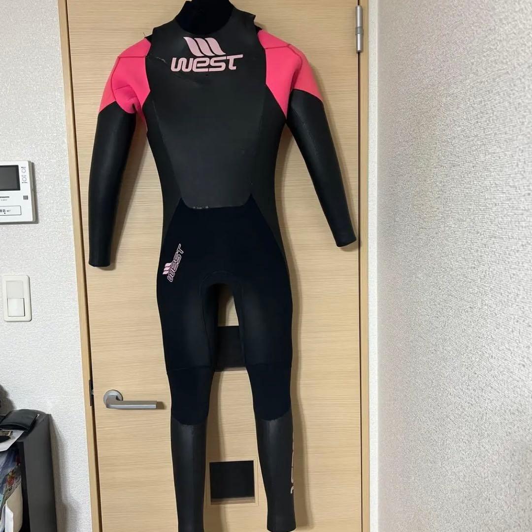 サーフィン　ウエットスーツ　WEST レディース5/3ミリセミドライ