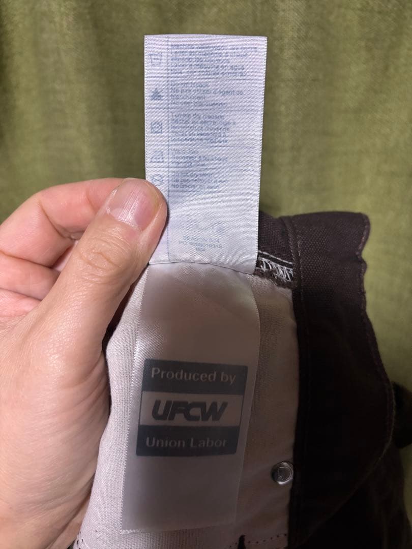 お*う様 1/18迄の特別値下げ‼️ USA製Carhartt ダブルニーペイン