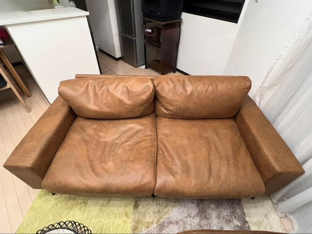 PLUTO SOFA オーカーブラウン 中古