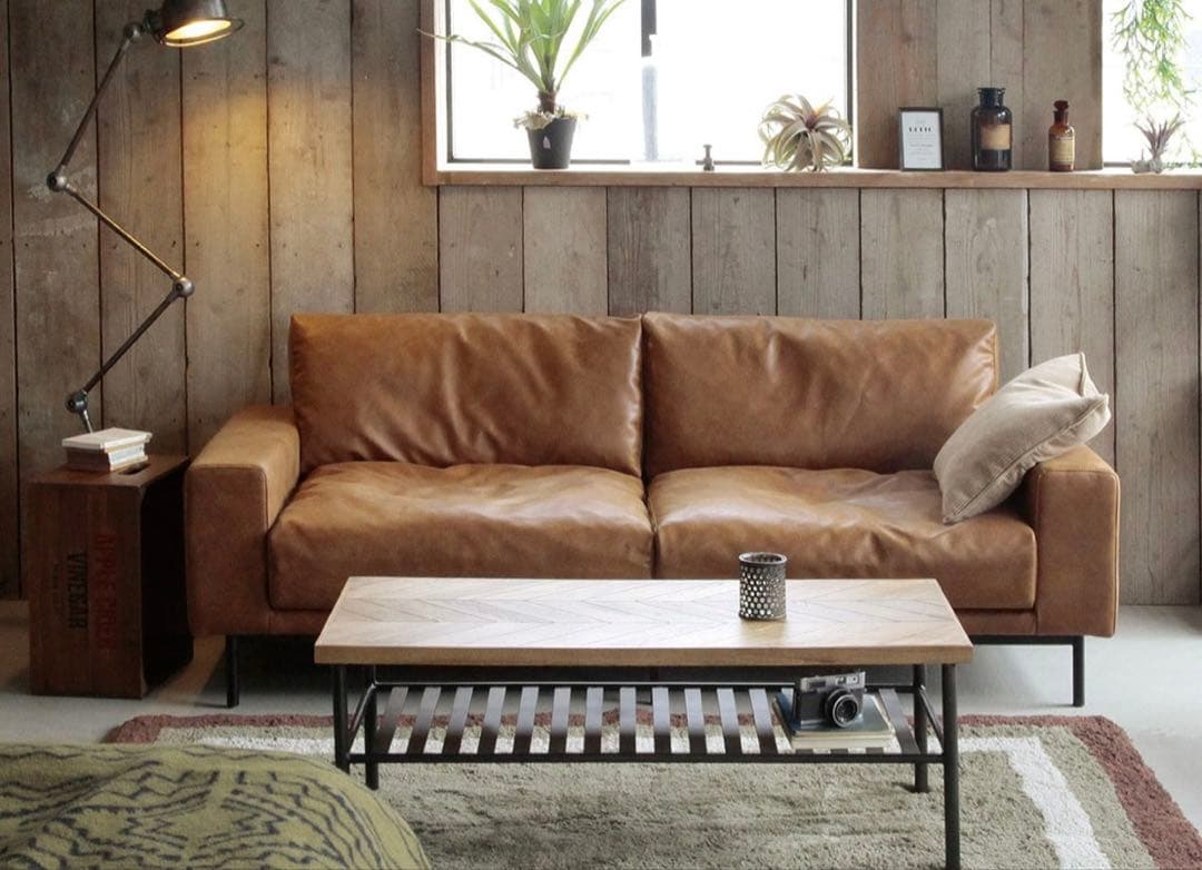 PLUTO SOFA オーカーブラウン 中古