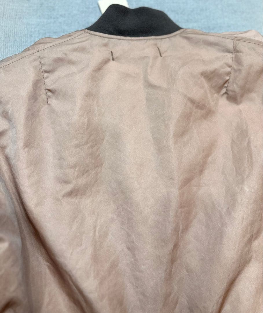 STUDIO D’ARTISAN 柿渋染めMA-1フライトジャケット L