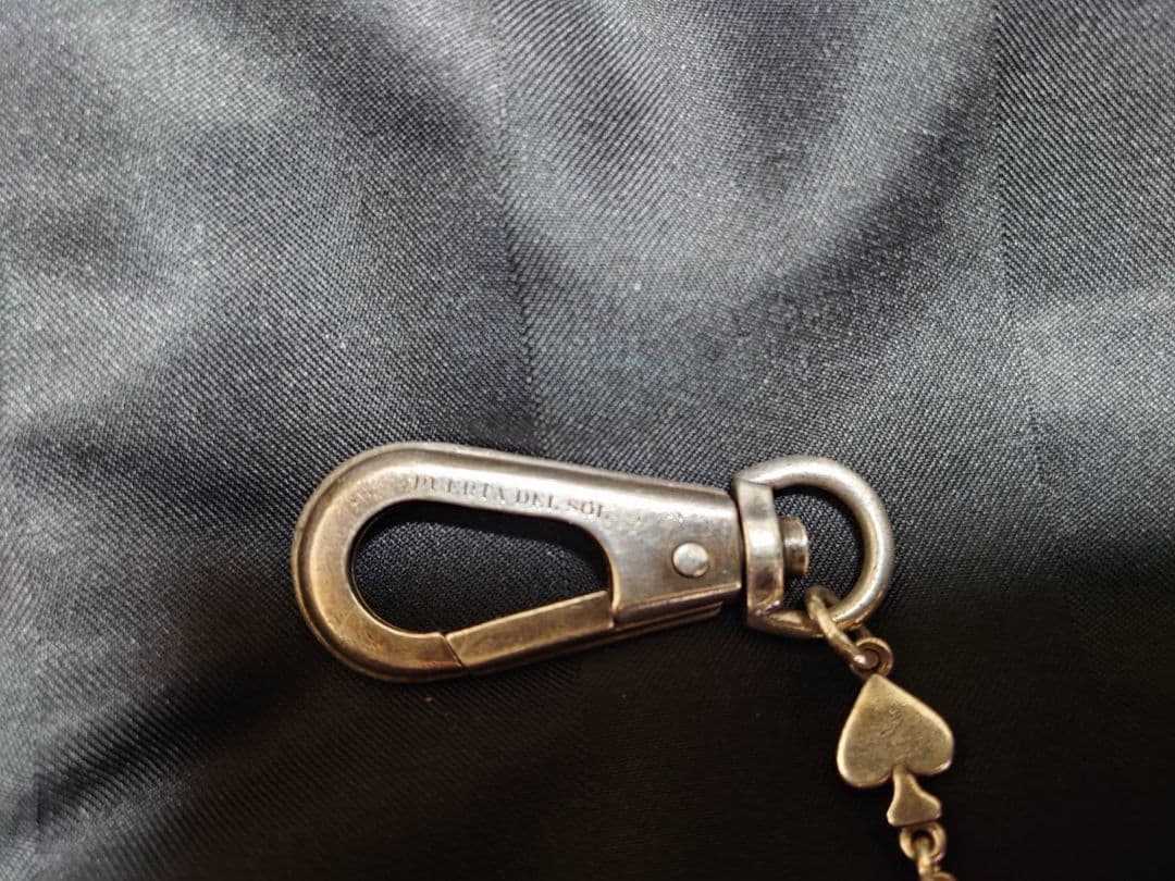 PUERTA DEL SOL トランプウォレットチェーン　シルバー950