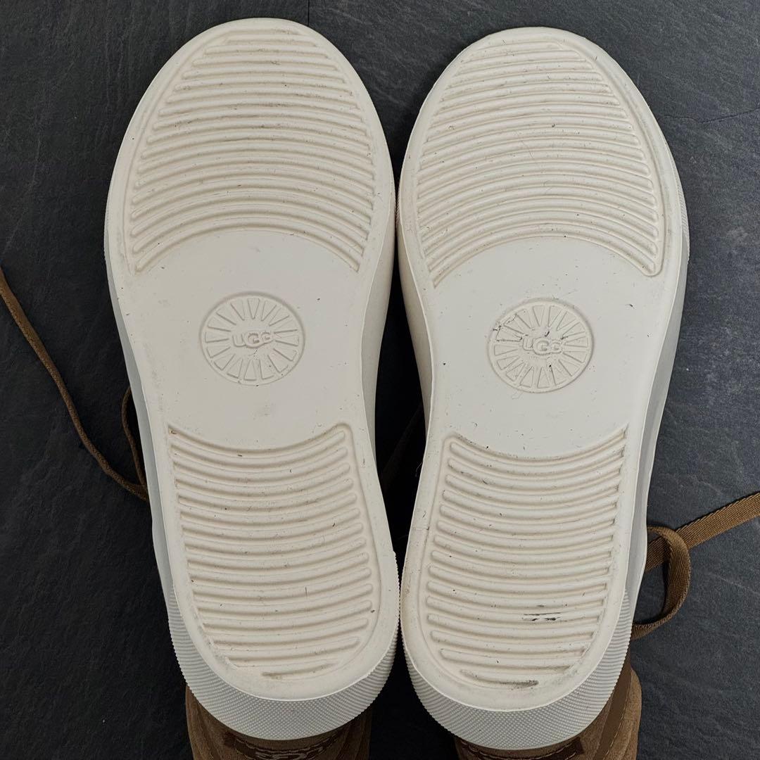 短時間着用 UGG ハイカット スニーカー ブーツ キャメル 23cm