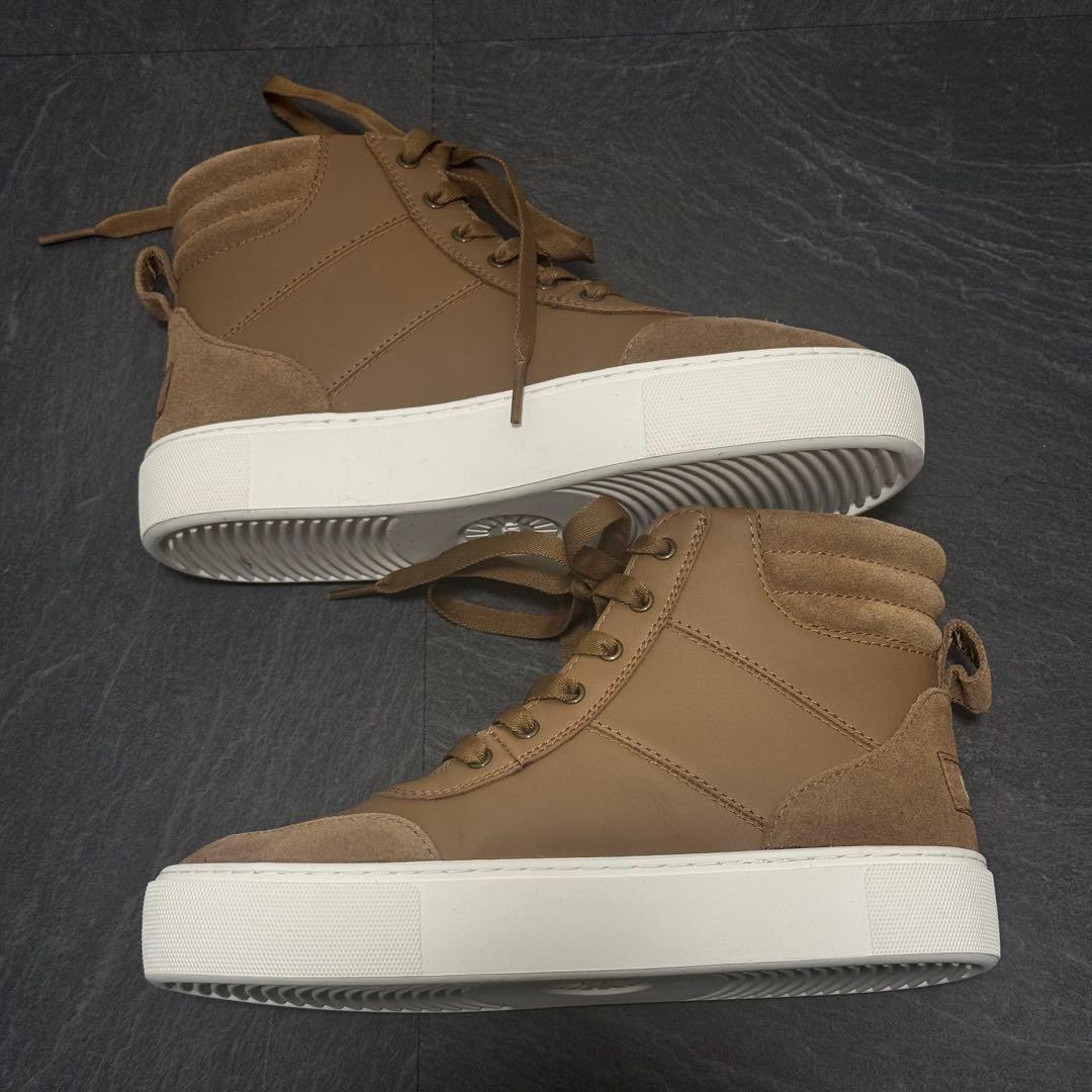 短時間着用 UGG ハイカット スニーカー ブーツ キャメル 23cm