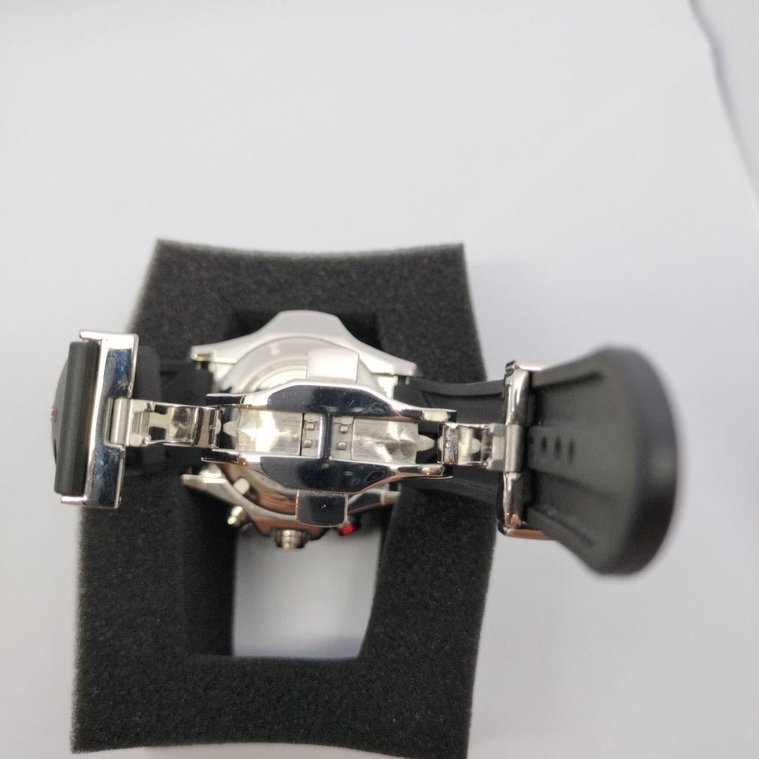 ADCT クロノグラフ ラバーベルト腕時計