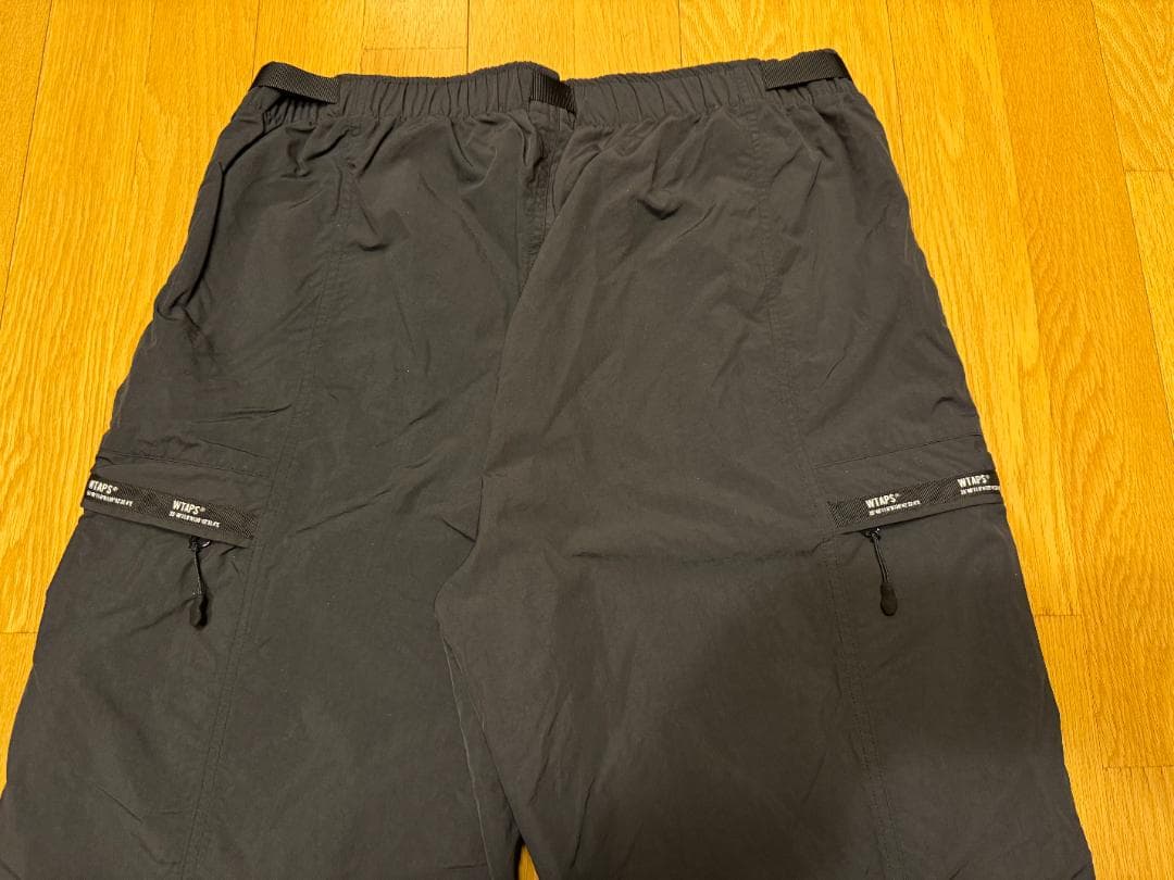 パンツ WTAPS TRACKS TROUSERS NYLON TUSSAH BLACK