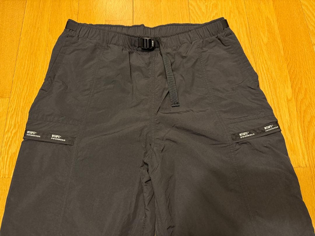 パンツ WTAPS TRACKS TROUSERS NYLON TUSSAH BLACK