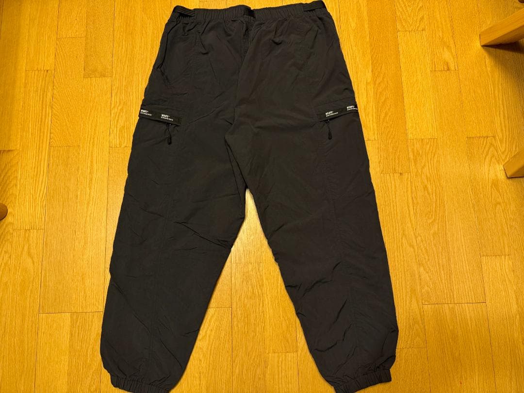 パンツ WTAPS TRACKS TROUSERS NYLON TUSSAH BLACK