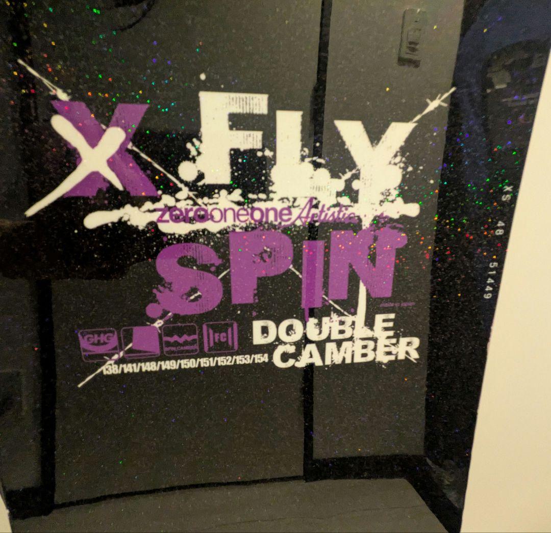 011artistic X FLY SPIN 148ソールカバー付