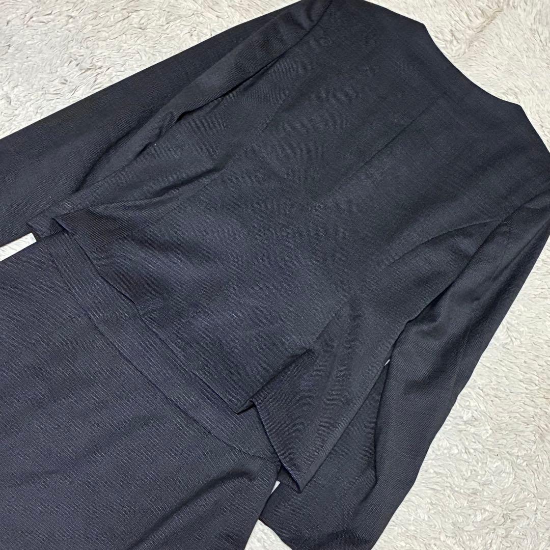 NEWYORKER 2024年モデル チャコール ノーカラージャケット スカート