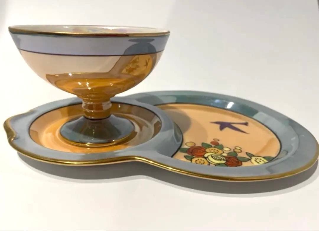 オールドノリタケ アールデコ アイスクリームセット